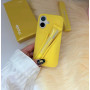 Rhode Lemontini Lip Case Yellow на айфон 16 – желтый чехол 